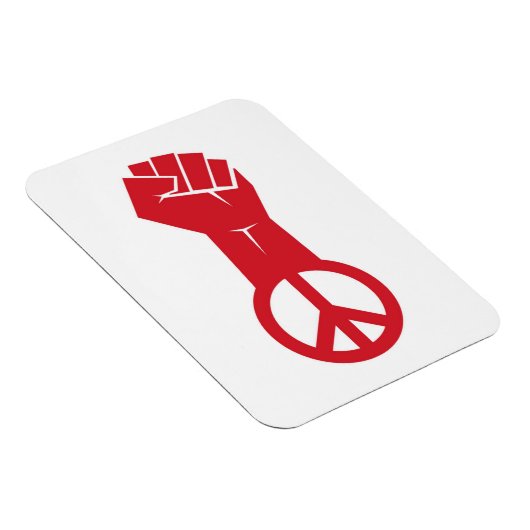 Magnet Flexible Lutter pour la paix (Côté Droit)