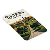 Magnet Flexible Lynchburg États-Unis (Côté Droit)