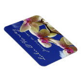 Magnet Flexible Lys blancs et Mariage personnel Sky (Côté Droit)