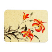 Magnet Flexible Lys de tigre - rouge (Horizontal)