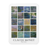 Magnet Flexible Lys d'eau Claude Monet (Vertical)