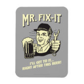 Magnet Flexible M. Fixit : Après cette bière (Vertical)