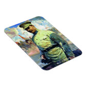 Magnet Flexible M. Frunze - officier de l'armée soviétique, Armée  (Côté Droit)