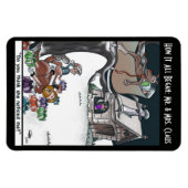 Magnet Flexible M. & Mme Claus Comment tout a commencé Poster (Horizontal)