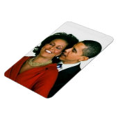 MAGNET FLEXIBLE M. & MRS. OBAMA (Côté Gauche)