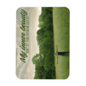 Magnet Flexible "Ma beauté intérieure" Motivation Affirmation Flex (Vertical)