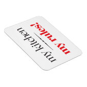 Magnet Flexible Ma cuisine, mes règles (Côté Droit)