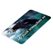 Magnet Flexible "Ma foi me renforce" Motivation Affirmation (Côté Gauche)