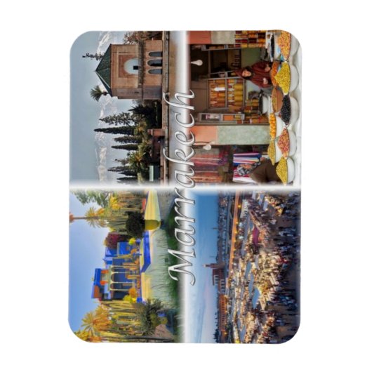 Magnet Flexible MA Marocco - Marrakech - (Vertical)
