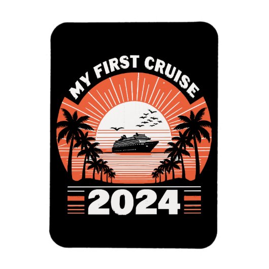 Magnet Flexible Ma première croisière 2024 (Vertical)