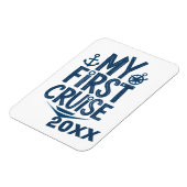 Magnet Flexible Ma première croisière personnalisée (Côté Gauche)