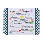 Magnet Flexible Ma Prière Pour Vous (Horizontal)