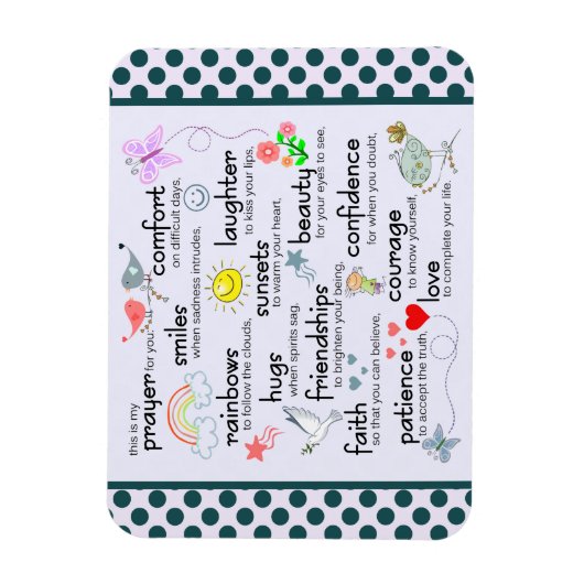 Magnet Flexible Ma Prière Pour Vous (Vertical)