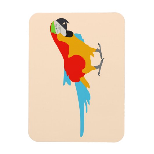 Magnet Flexible Macao tropical coloré (Vertical)