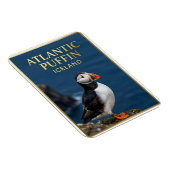 Magnet Flexible 🐧 Macareux moine Oiseau côtier d'Islande (Côté Droit)