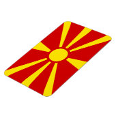 Magnet Flexible Macédoine du Nord (Côté Gauche)