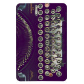 Magnet Flexible machine à écrire à l'ancienne (Vertical)