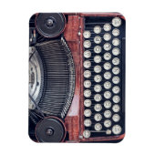 Magnet Flexible Machine à écrire vintage (Vertical)