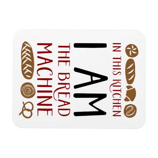 Magnet Flexible Machine à pain (Horizontal)