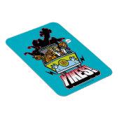 Magnet Flexible Machine Mystère "Yikes !" Dessin (Côté Droit)