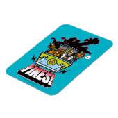 Magnet Flexible Machine Mystère "Yikes !" Dessin (Côté Gauche)