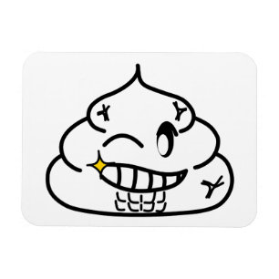 Magnet Flexible Macho Poop - Brootsch le PooPoo