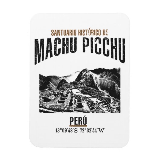 Magnet Flexible Machu Picchu (Vertical)