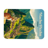Magnet Flexible Machu Picchu Pérou (Horizontal)