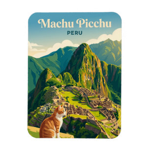 Magnet Flexible Machu Picchu Pérou