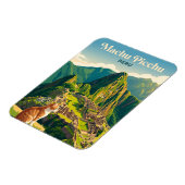 Magnet Flexible Machu Picchu Pérou (Côté Gauche)