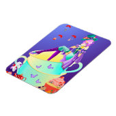 Magnet Flexible Mad Hatter à la télé (Côté Gauche)