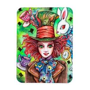 Magnet Flexible Mad Hatter et Rabbit