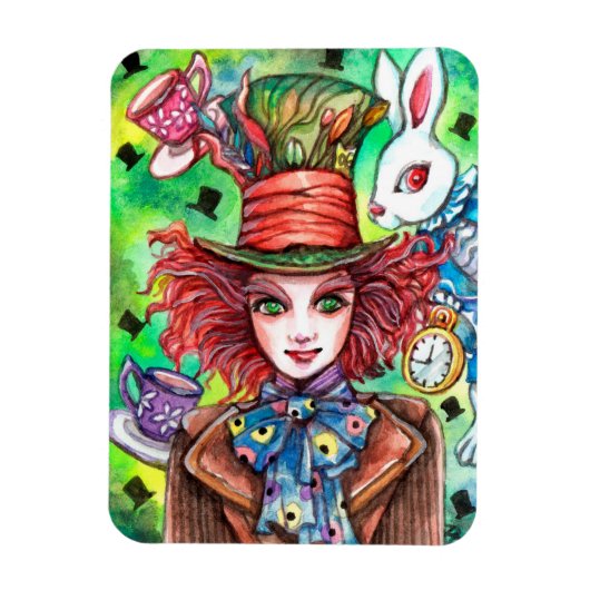 Magnet Flexible Mad Hatter et Rabbit (Vertical)