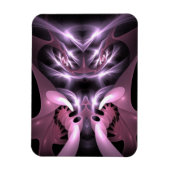 Magnet Flexible Mad Man Mating Mantis en violet (Vertical)