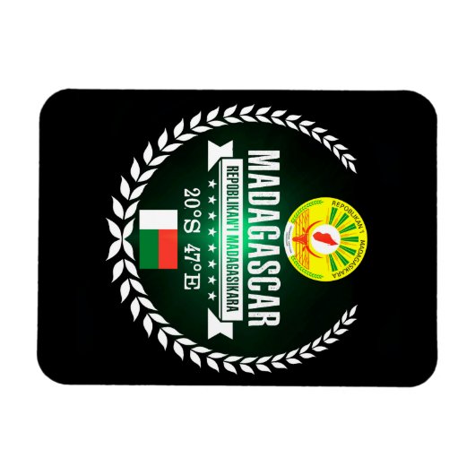 Magnet Flexible Madagascar (Horizontal)