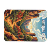 Magnet Flexible Madagascar Isalo National Park Travel (Horizontal)