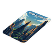 Magnet Flexible Madagascar Parc national Tsingy de Bemaraha Voyage (Côté Gauche)