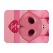 Magnet Flexible Madame Piggy (Horizontal)