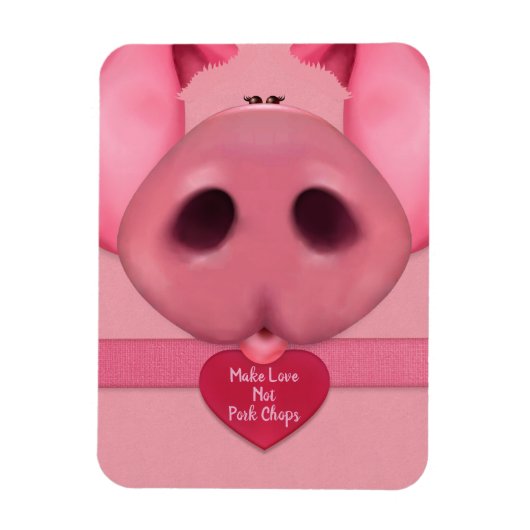 Magnet Flexible Madame Piggy (Vertical)