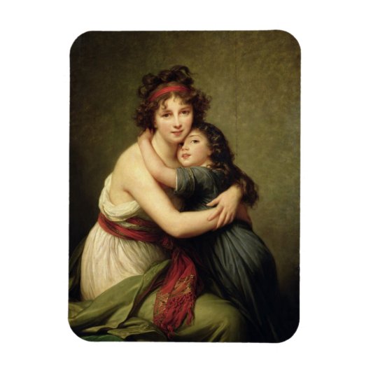 Magnet Flexible Madame Vigee-Lebrun et sa fille (Vertical)