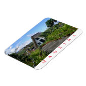 Magnet Flexible Madeira Santana aimant traditionnel réfrigérateur  (Côté Gauche)