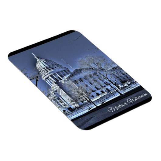 Magnet Flexible Madison, Wisconsin (Côté Droit)