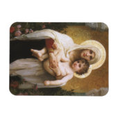 Magnet Flexible Madone des Roses de Bouguereau (Horizontal)