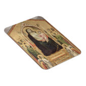 Magnet Flexible Madonna and Child Enthroned, c.1300-03 (PRE-restor (Côté Droit)