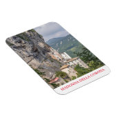 Magnet Flexible Madonna della Corona Vue du sanctuaire aimant frig (Côté Droit)