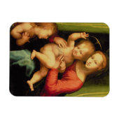 Magnet Flexible Madonna et Enfant avec St. John (Horizontal)