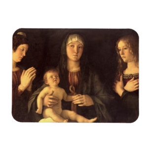 Magnet Flexible Madonna et Enfant avec St. Mary Magdalene et St.
