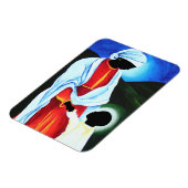 Magnet Flexible Madonna et enfant - Premières étapes 2008 (Côté Gauche)