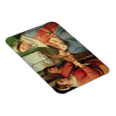 Magnet Flexible Madonna et l'enfant avec les saints 2 (Côté Droit)
