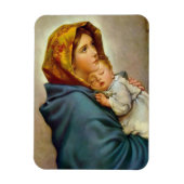 Magnet Flexible Madonna et l'enfant Roberto Ferruzzi Madonnina Mar (Vertical)